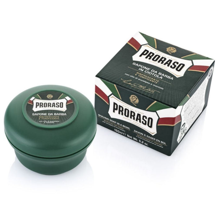 Proraso Eucalyptus & Menthol Shaving Soap Bowl - FineShave