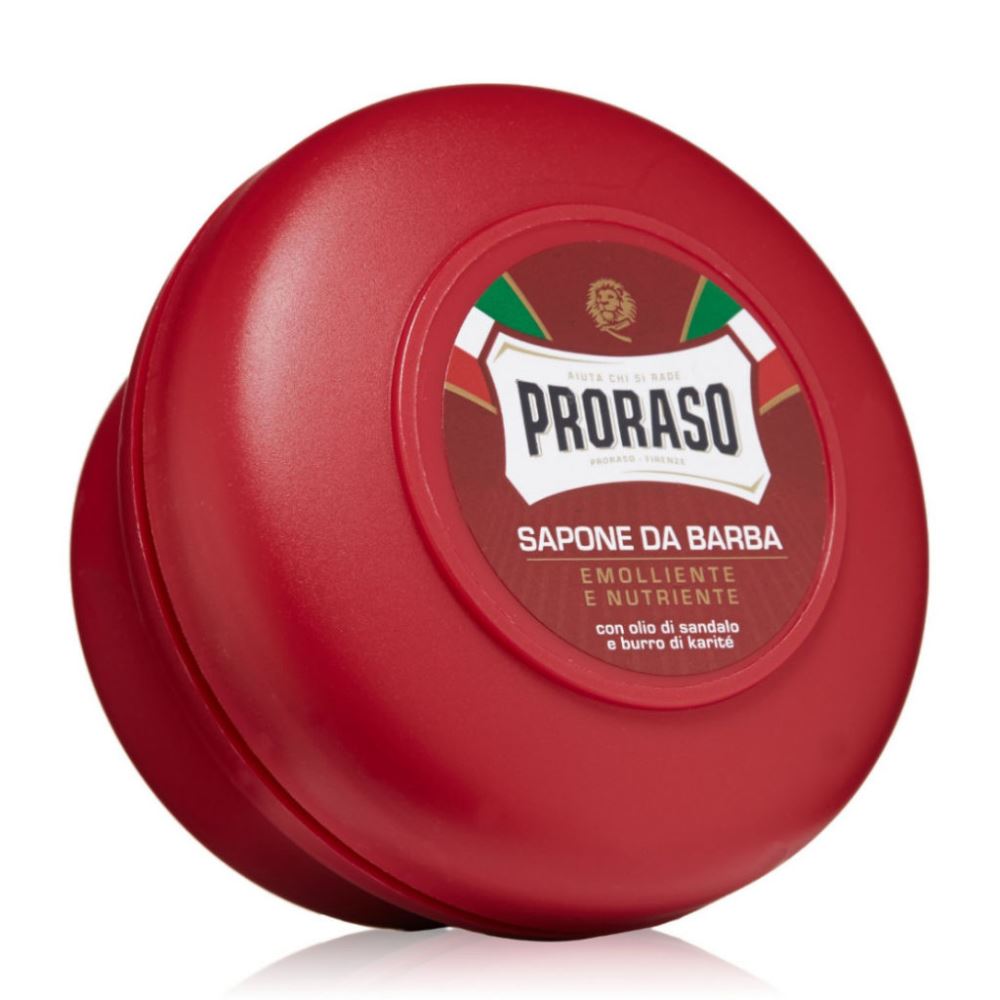 Proraso Sandalwood Soap with Shea Butter (Bowl) - FineShave