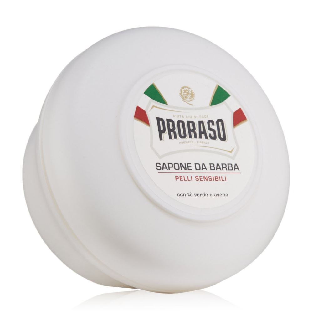 Proraso Sensitive Shaving Soap GreenTea & Oat Bowl - FineShave