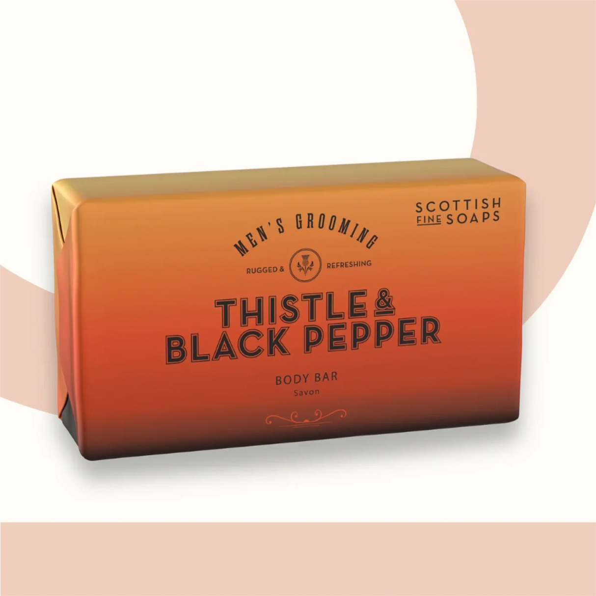 Scottish Fine Soaps Body Bar 220g (Thistle & Black Pepper)