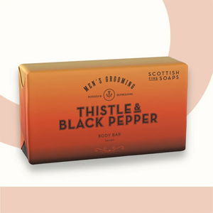 Scottish Fine Soaps Body Bar 220g (Thistle & Black Pepper)