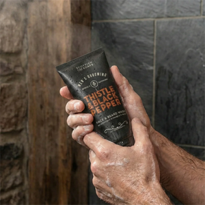 Scottish Fine Soaps Face & Beard Wash 75ml (Thistle & Black Pepper)