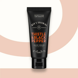 Scottish Fine Soaps Hand Cream 100ml (Thistle & Black Pepper)