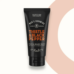Scottish Fine Soaps (Thistle & Black Pepper) - Face & Beard Wash 150ml