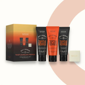 Scottish Fine Soaps (Thistle & Black Pepper) - Signature Gift Set