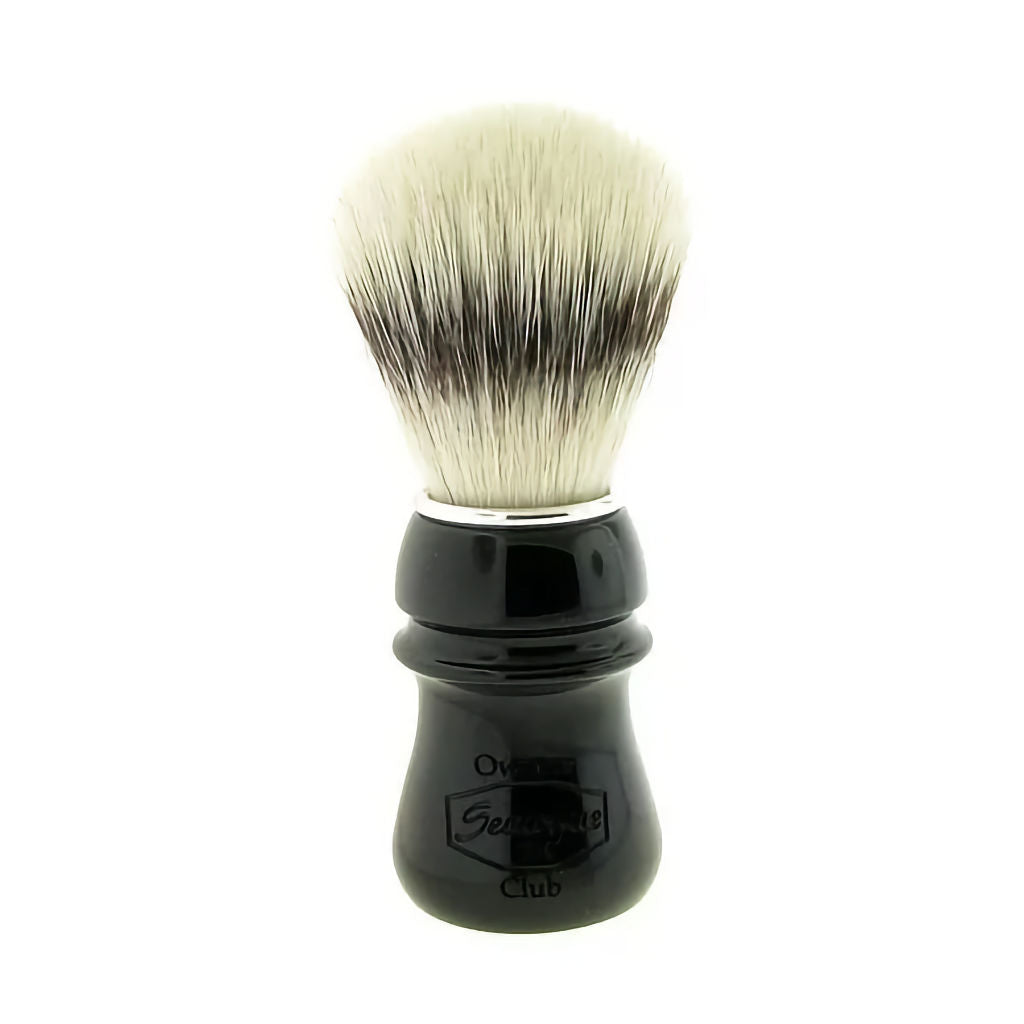 Semogue S.O.C. C5 Synthetic Sylver Shaving Brush (Jet Black) – FineShave