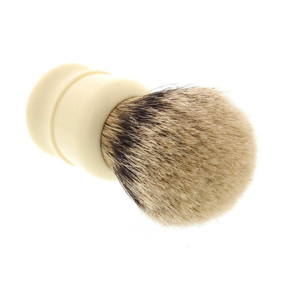 Simpsons Chubby 2 Super Badger Shaving Brush (Silvertip) - 2.jpg