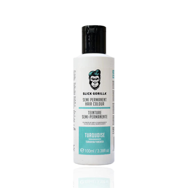 Slick Gorilla Semi Permanent Hair Colour (TURQUOISE) 100ml - 1.jpg