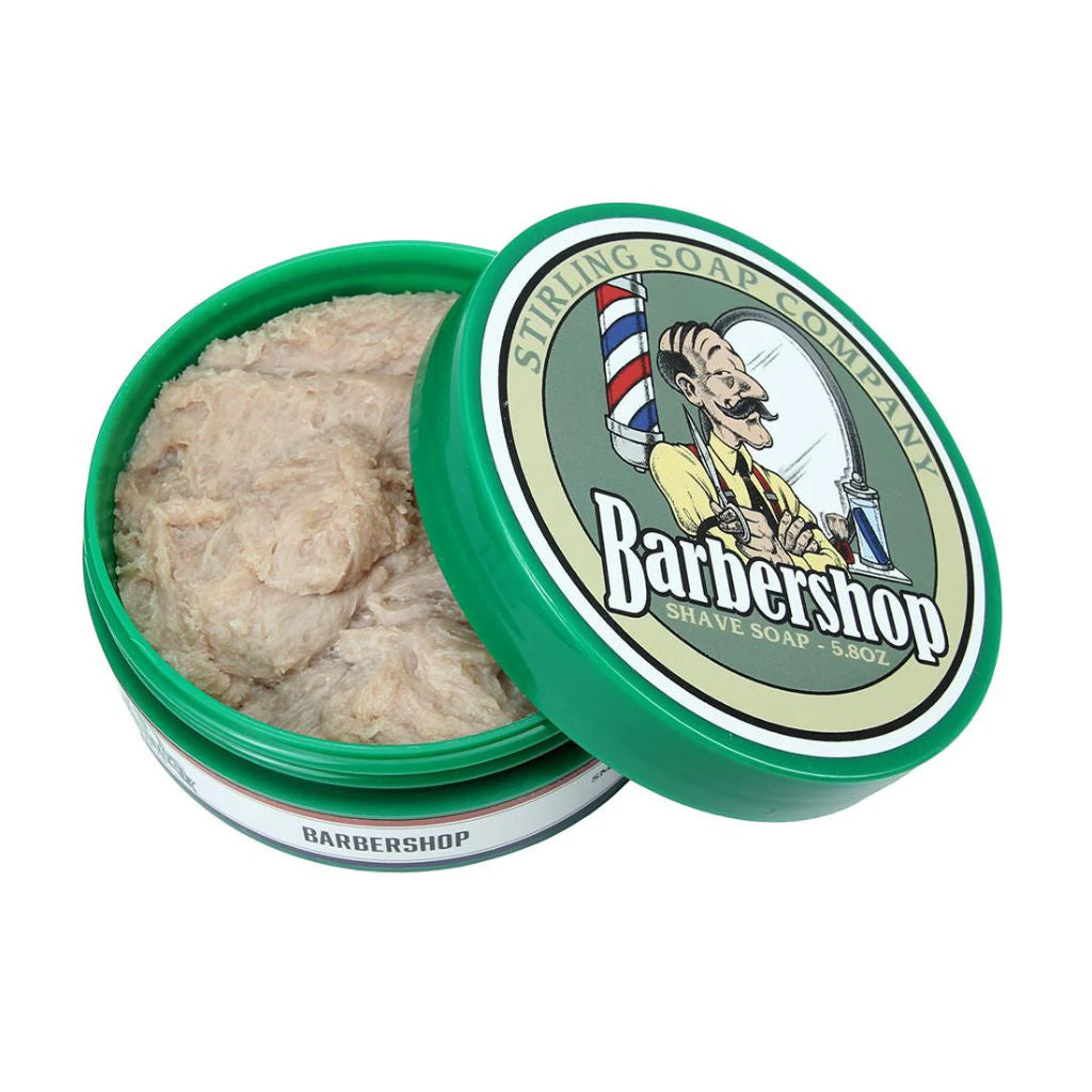 Stirling Soap Co (Barbershop) Artisan Shaving Soap 170ml - 2.jpg