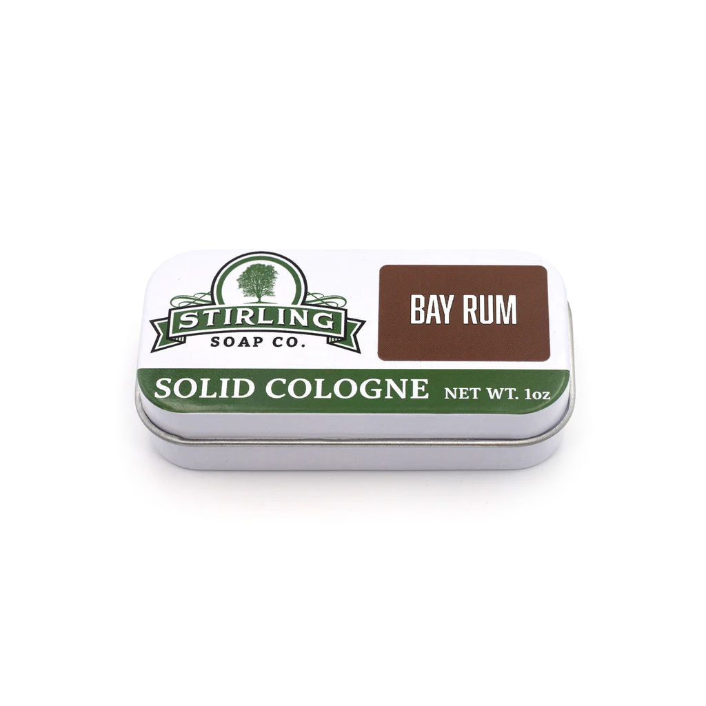 Stirling Soap Co (Bay Rum) Solid Cologne 28g - 1.jpg