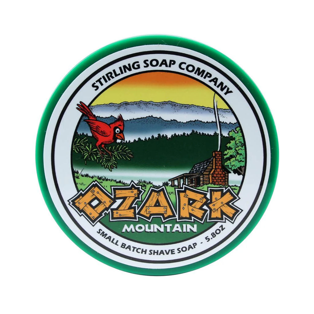 Stirling Soap Co (Ozark Mountain) Artisan Shaving Soap 170ml - 1.jpg