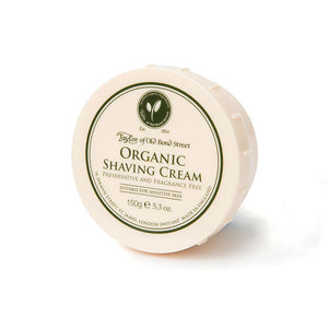 Taylor of Old Bond Street Organic Shaving cream Bowl 150g - 1.jpg