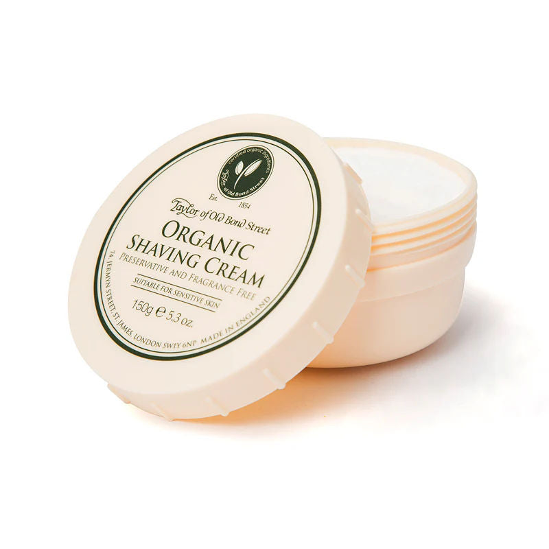 Taylor of Old Bond Street Organic Shaving cream Bowl 150g - 2.jpg