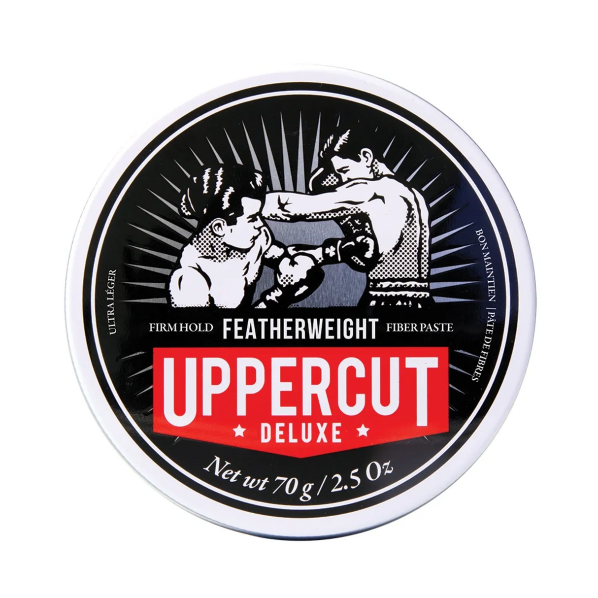 Uppercut Deluxe Featherweight 70g | Firm Hold - Low Shine - Fiber Paste