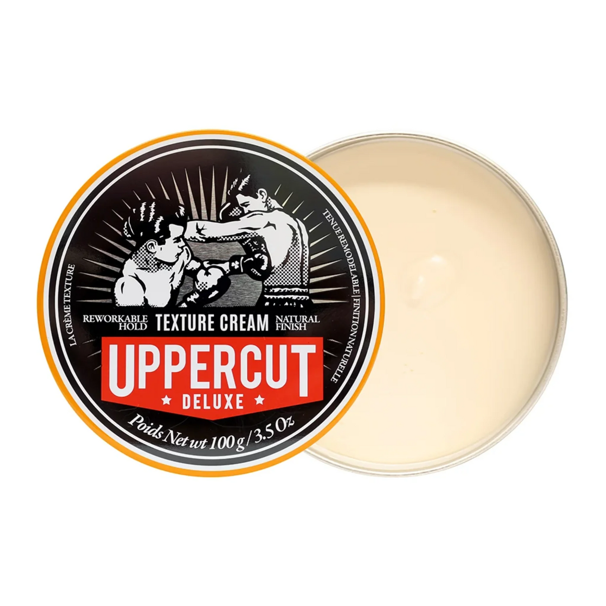 Uppercut Deluxe Texture Cream 100g | Pliable Hold - Natural Finish