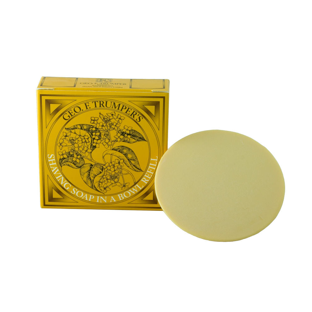 Geo. F. Trumper Sandalwood Hard Shaving Soap 80g REFILL - FineShave