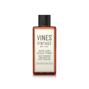 Vines Vintage American Bay Rum Hair & Scalp Tonic 200ml - FineShave