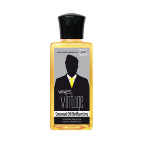 Vines Vintage Coconut Oil Brilliantine Hair & Scalp Tonic 200ml - 1.jpg