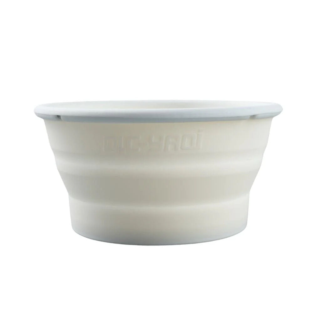 Yaqi Collapsible Silicone Shaving Bowl (white) - 1.jpg