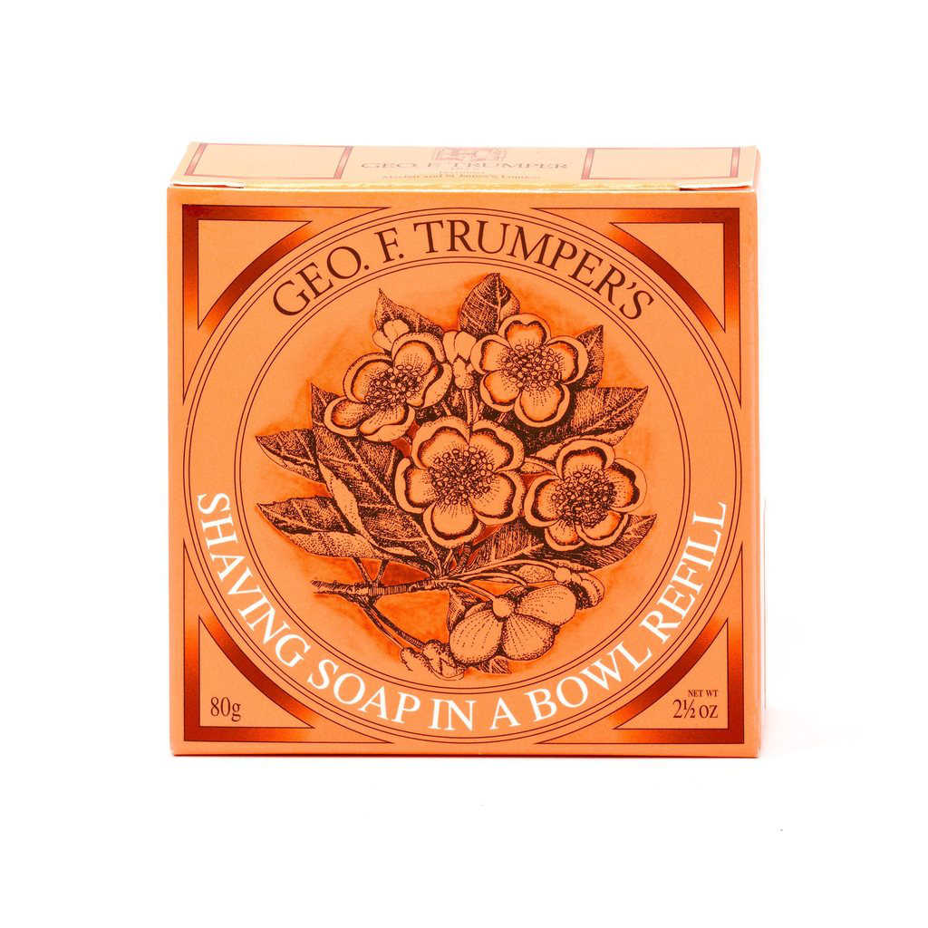 Geo. F. Trumper Almond Hard Shaving Soap 80g REFILL - FineShave
