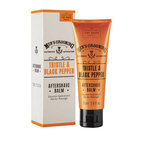 Aftershave Balm 75ml (Thistle & Black Pepper) by The Scottish Fine Soaps Company - FineShave