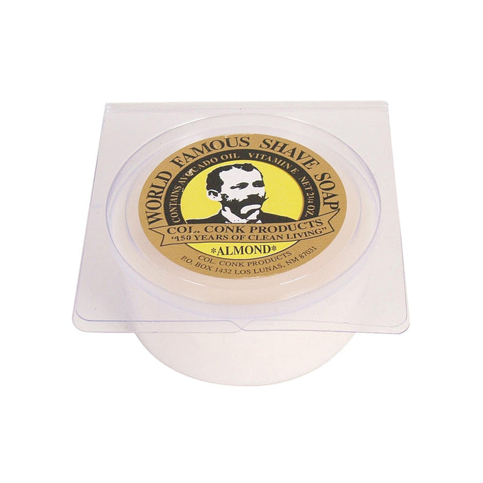 Col. Conk Almond Glycerin Shaving Soap (small puck 63g) - 2.jpg