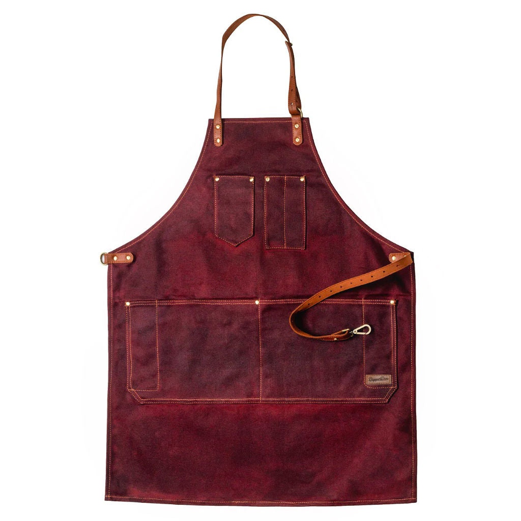 Dapper Dan Red Barber Apron - 1.jpg