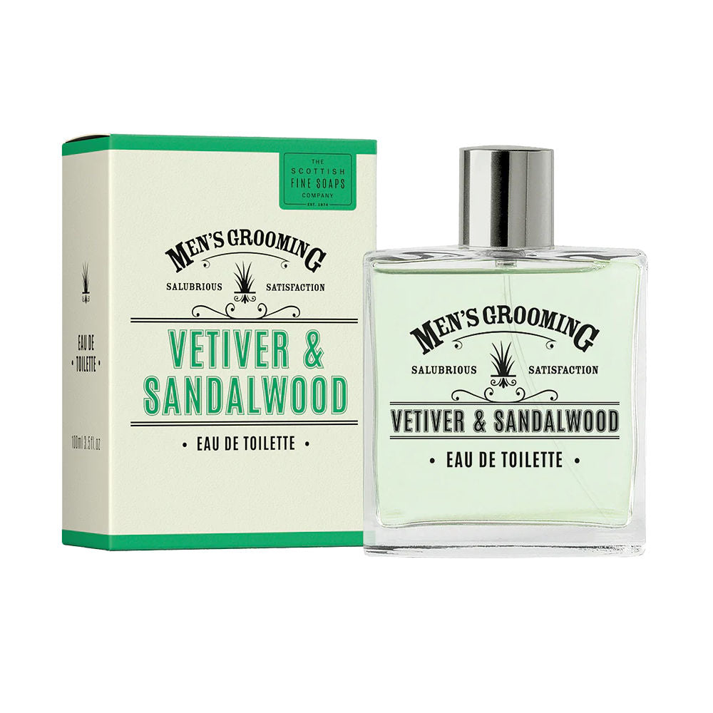 Eau de Toilette 100ml (Vetiver & Sandalwood) by The Scottish Fine Soaps Company - 1.jpg