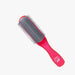 Kent AirHedz Glo half round detangling brush for Medium to Long Hair (Red) - 1.jpg