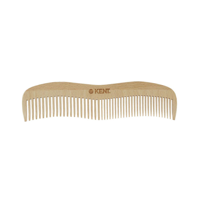 Kent 'Pure Flow' Wooden Comb (large 20cm wide-tooth design) - 3.jpg