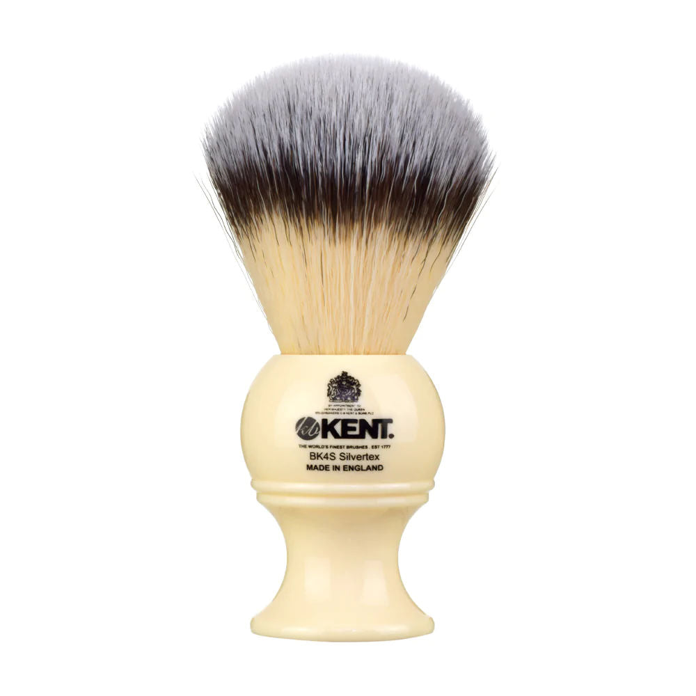 Kent medium Synthetic Shaving Brush BK4S (Ivory) - 2.jpg