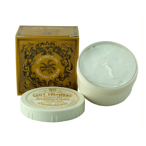 Geo. F. Trumper Coconut Oil Soft Shaving Cream 200g - FineShave