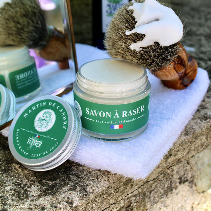 Martin de Candre Vetyver Artisan Shaving Soap 50g (travel size) - 3.jpg