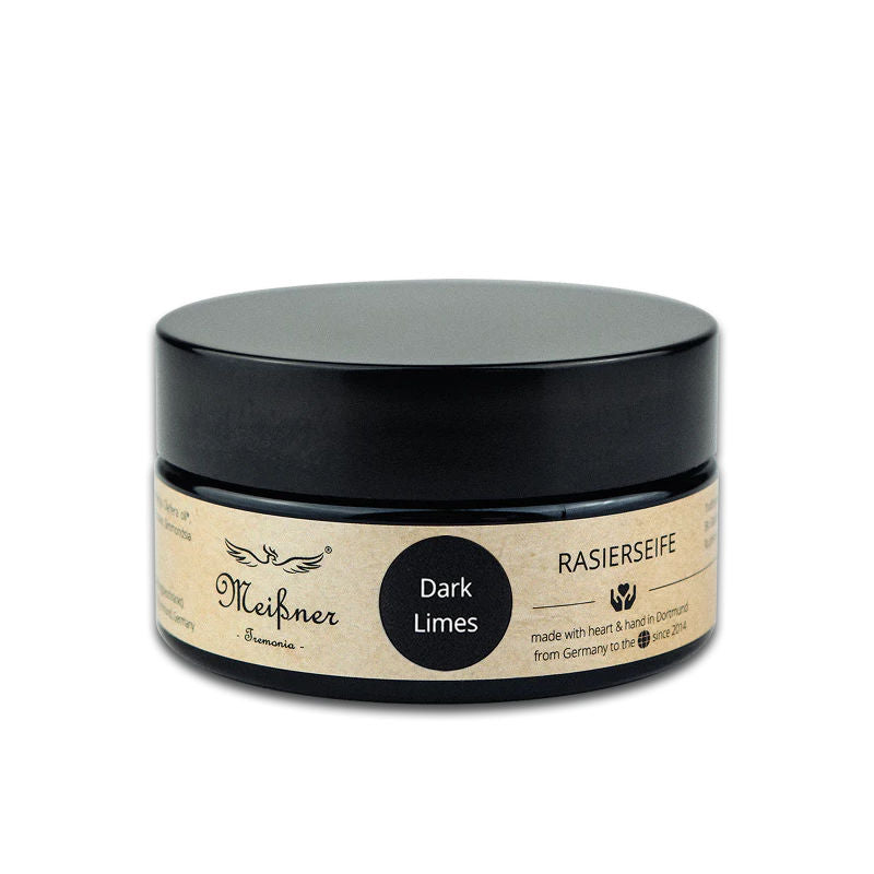 Meissner Tremonia Dark Limes Shaving Soap in Glass Jar 95gr - 1.jpg