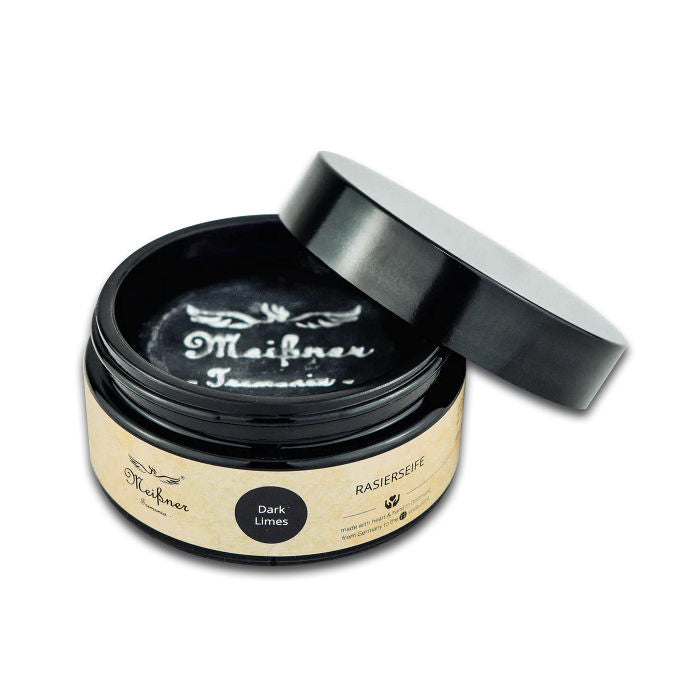 Meissner Tremonia Dark Limes Shaving Soap in Glass Jar 95gr - 2.jpg