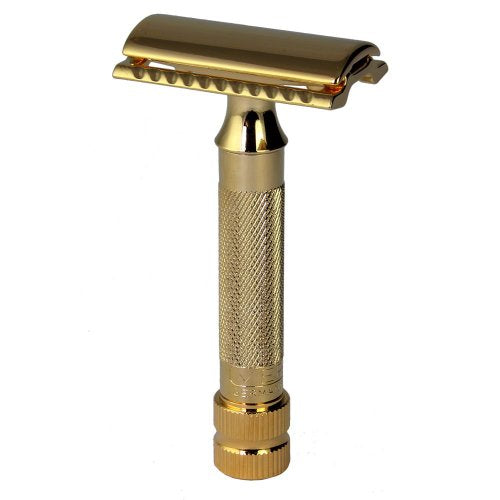 Merkur 34C Heavy Duty Safety Razor (Gold Plated) - FineShave