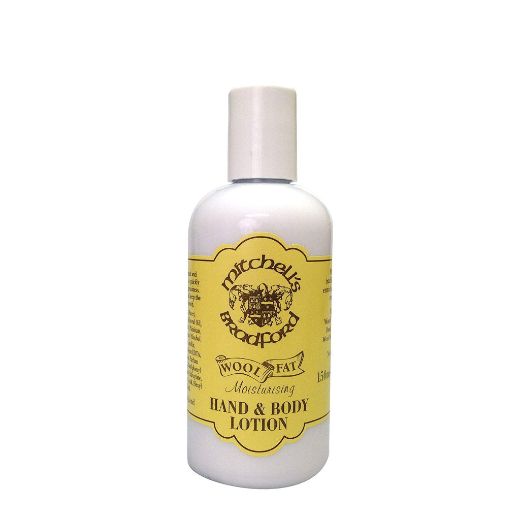 Mitchells Wool Fat Moisturising Hand & Body Lotion 150ml - FineShave