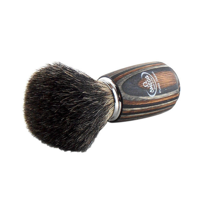 Omega Black Badger Shaving Brush 6752 - 3.jpg