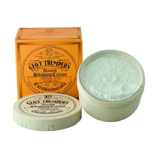 Geo. F. Trumper Almond Soft Shaving Cream 200g - FineShave
