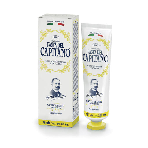 Pasta del Capitano 1905 Toothpaste - Sicily Lemon 75ml - 1.jpg