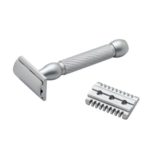 Pearl Hammer Safety Razor (including 2 base plates - Close & Open comb) - 2.jpg