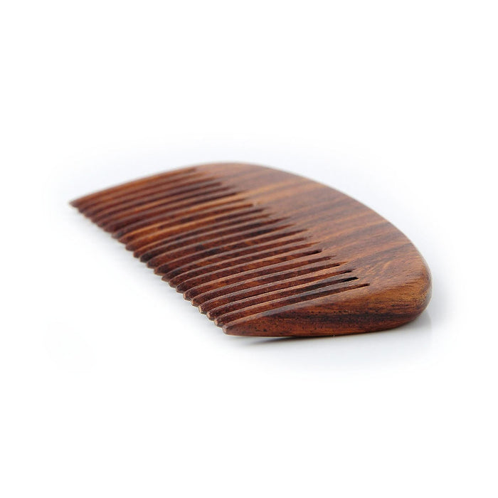 Pearl Natural Wood Hair & Beard Comb (SC-12W) - 2.jpg