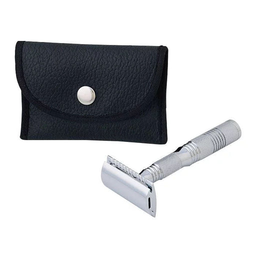 Pearl Travel Safety Razor with Pouch - 1.jpg