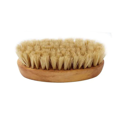 Pearl Wooden Beard Brush with boar hair (SC-13W) - 1.jpg