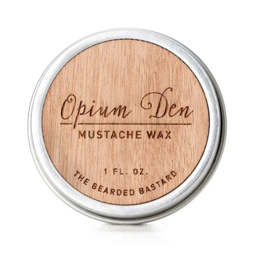 The Bearded Bastard - Opium Den Mustache Wax - 1.jpg