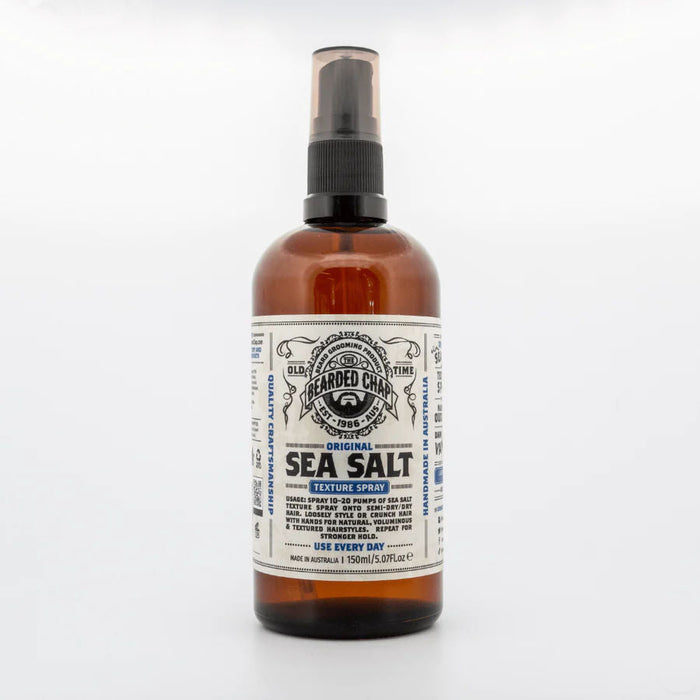 The Bearded Chap Sea Salt Texture Spray - light hold & matte finish 150ml (100% Natural) - 1.jpg