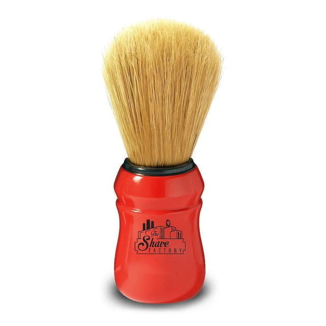 The Shave Factory Boar Shaving Brush (large - red handle) - 1.jpg