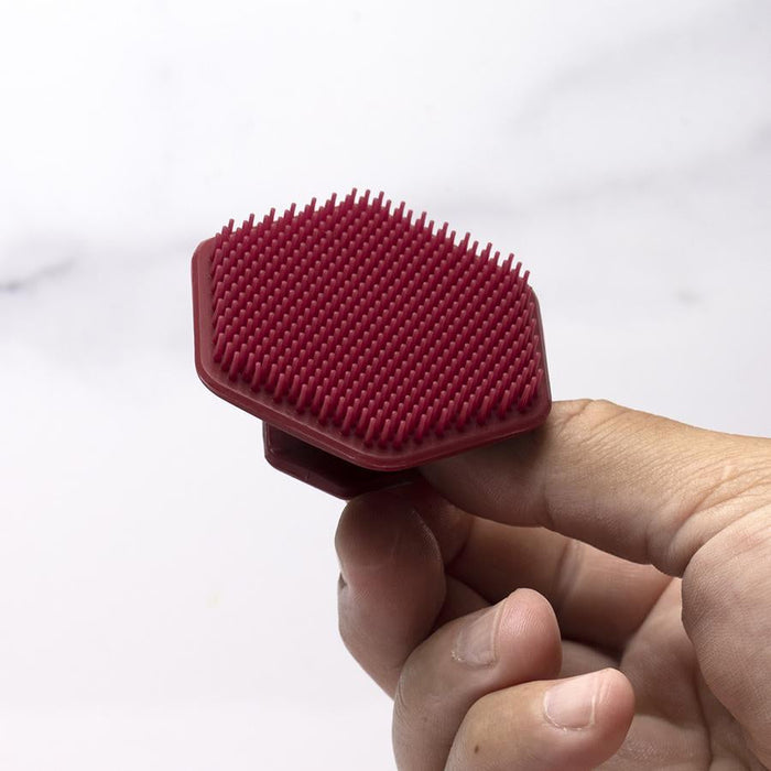 Tooletries - The Face Scrubber Gentle (burgundy)