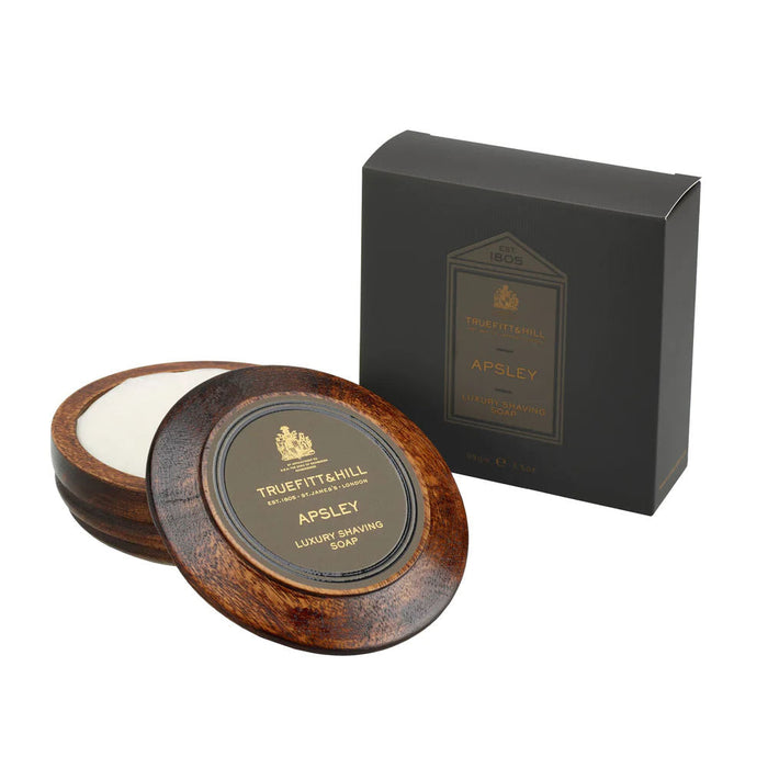 Truefitt & Hill Apsley Luxury Shaving Soap in Wooden Bowl 99g - 1.jpg