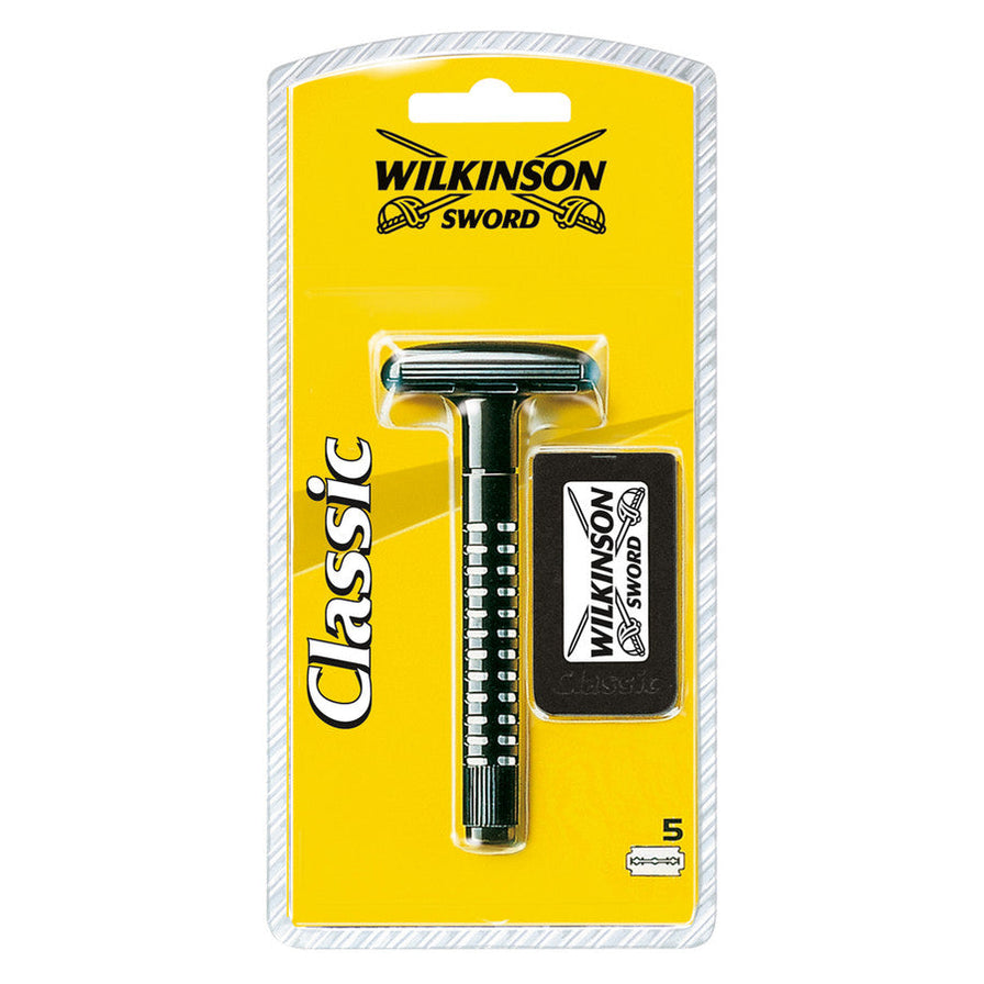 Wilkinson Classic Safety Razor inc. 5x DE Blades — FineShave